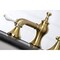 Kingston Brass KC7067PL Vintage 8" Widespread Bathroom Faucet, Brushed Brass KC7067PL - alternate 2